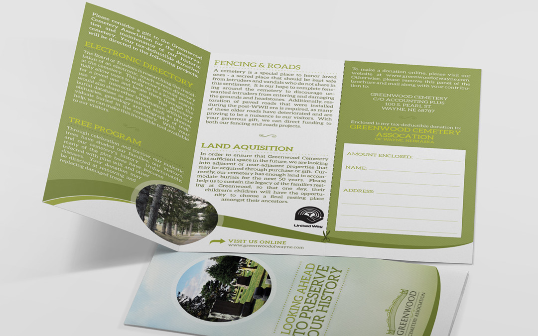 Cemetery Direct-Mail Brochure