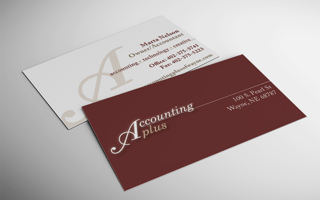 Accounting Plus Business Card